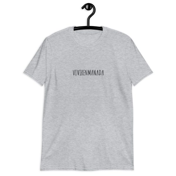 Camiseta unisex letras vivirenmanada - Imagen 7