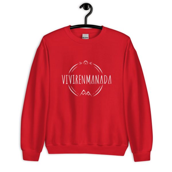 Sudadera vivirenmanada sin capucha - Imagen 3